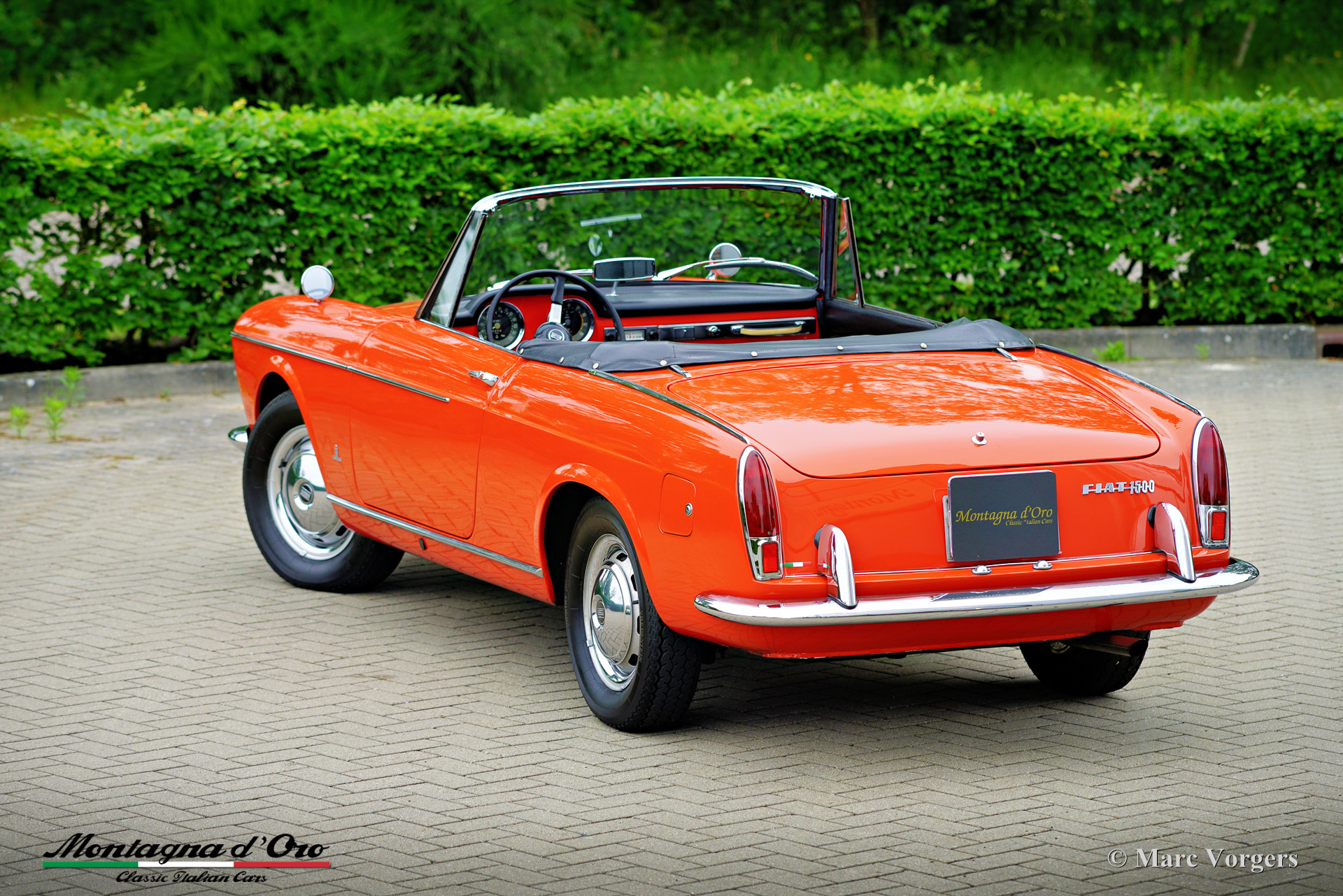 Fiat-1500-Cabriolet-Convertible-1966-Red-Orange-Rouge-Rot-38
