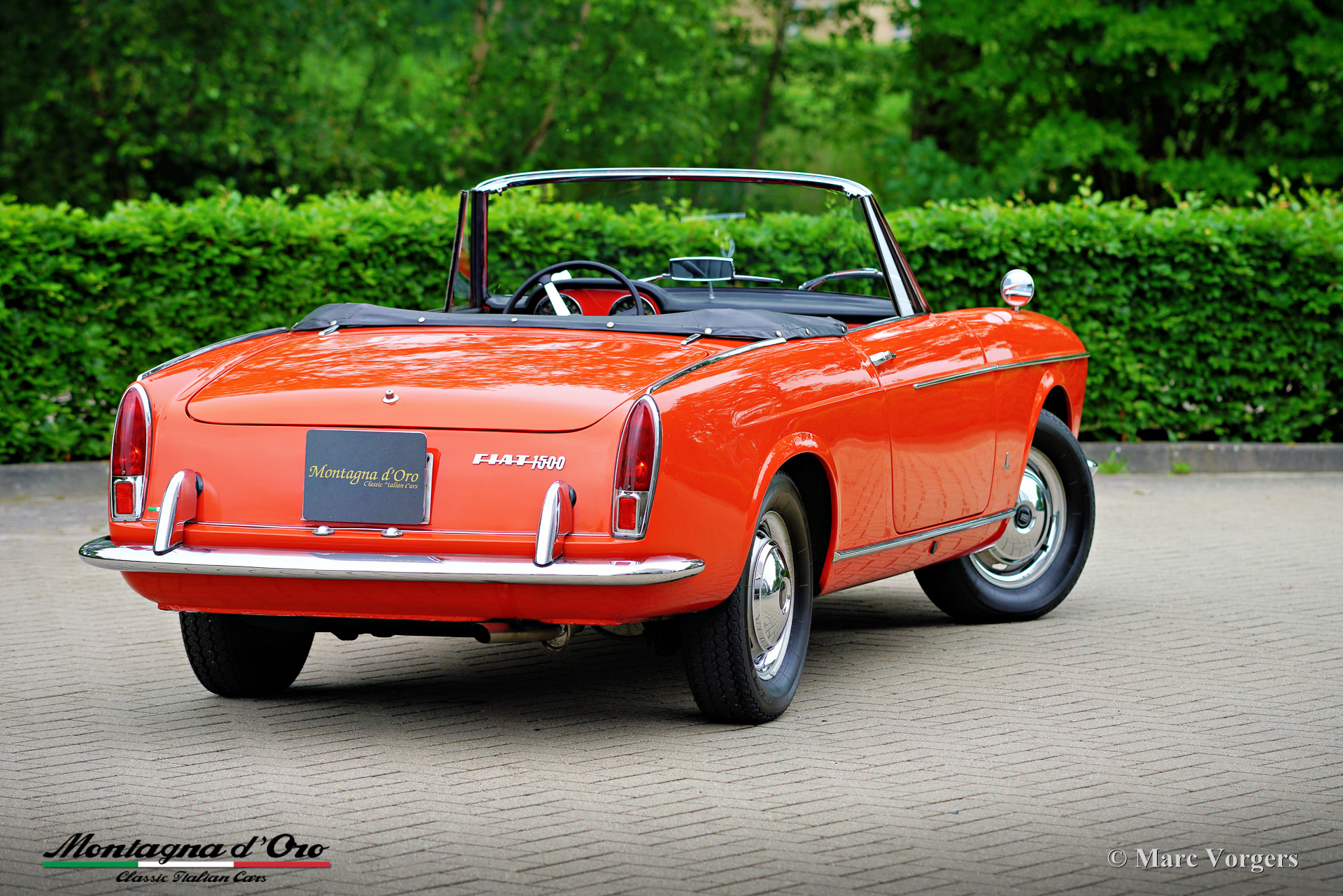 Fiat-1500-Cabriolet-Convertible-1966-Red-Orange-Rouge-Rot-40